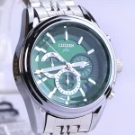 ساعت مچی سیتیزن زنانه فلزی نقره ای صفحه سبز L 2025-12/2 - Image 2