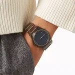 ساعت مچی عقربه ای مردانه D1 میلانو فلزی مشکی D1-NYBJ02 - Image 2