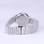 ساعت مچی اسپریت زنانه فلزی صفحه مشکی قاب نگین دار L 4116/2 - Image 4