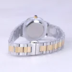 ساعت مچی اسپریت زنانه فلزی صفحه طلایی قاب چندضلعی L 4117/10 - Image 3