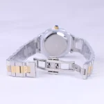 ساعت مچی اسپریت زنانه فلزی نقره ای طلایی صفحه مشکی L 4117/8 - Image 3
