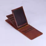 کیف جاکارتی چرم فندی دست رنگ 661 - Image 2