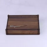 کیف جاکارتی چرم فراگامو کد 113 - Image 3
