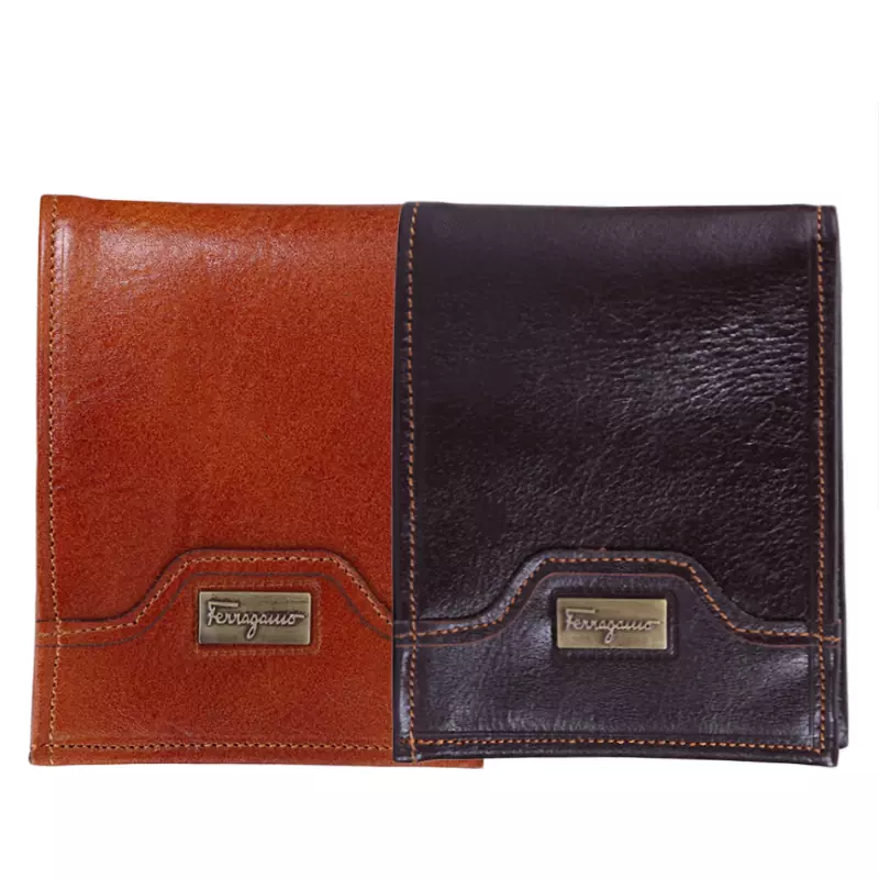 Ferragamo-Card-Holder-code-4501.webp کیف پول جیبی مردانه چرم فراگامو کد 450 - Image 1