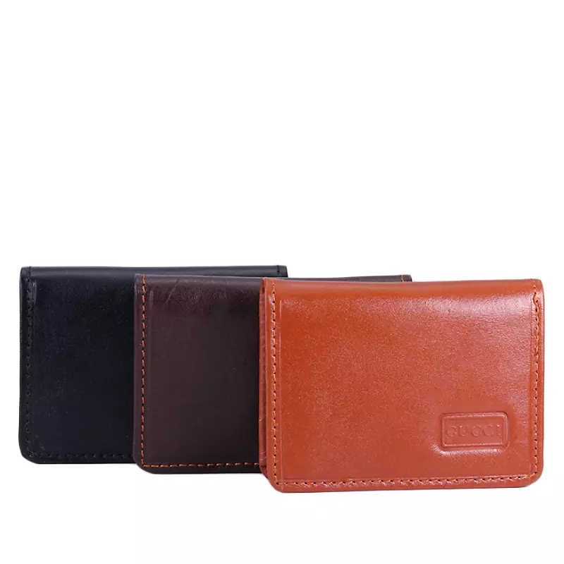 Gucci-Card-Holder-code-2691.webp کیف جاکارتی چرم گوچی کد 269 - Image 1