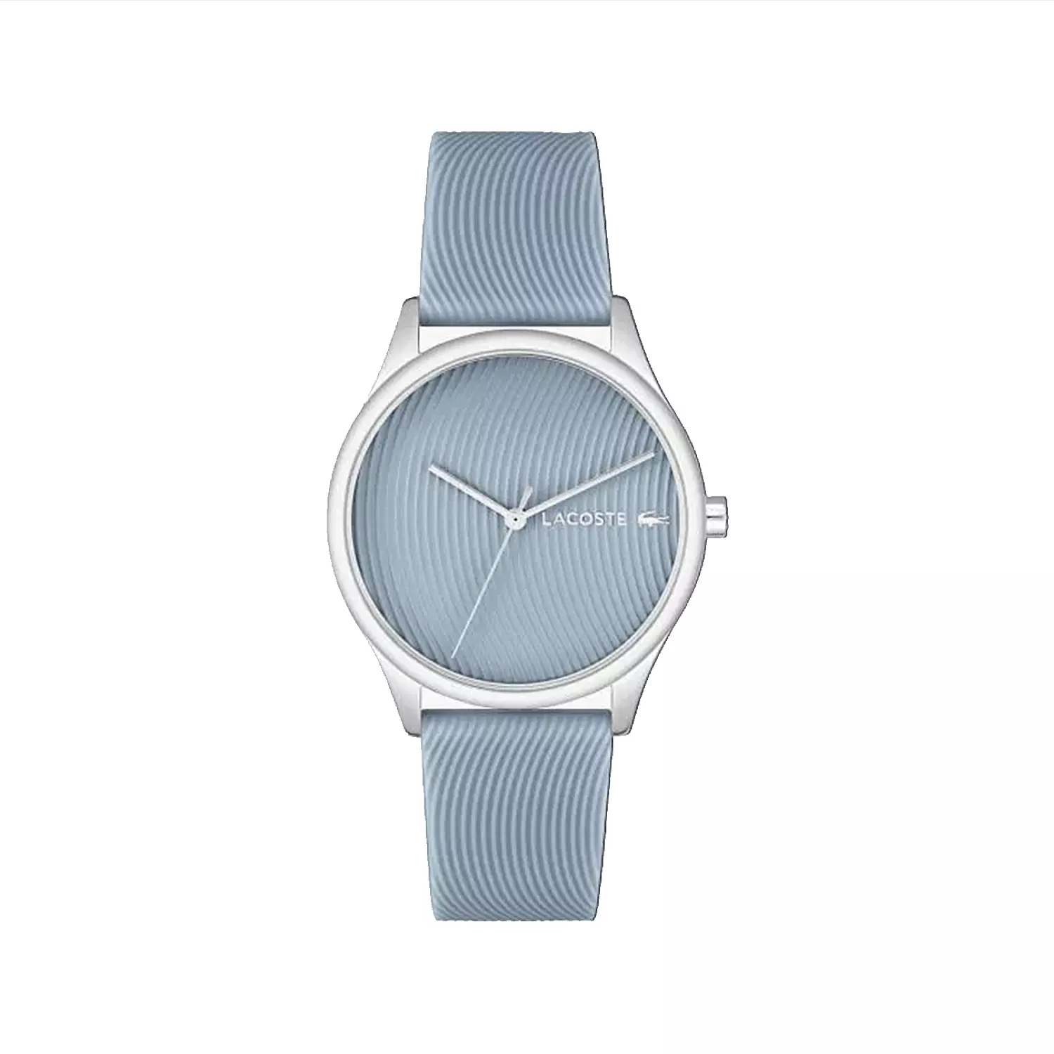 Lacoste-Watch-Code-20013521.webp ساعت مچی عقربه ای زنانه لاگوست بند رابر آبی 2001352 - Image 1