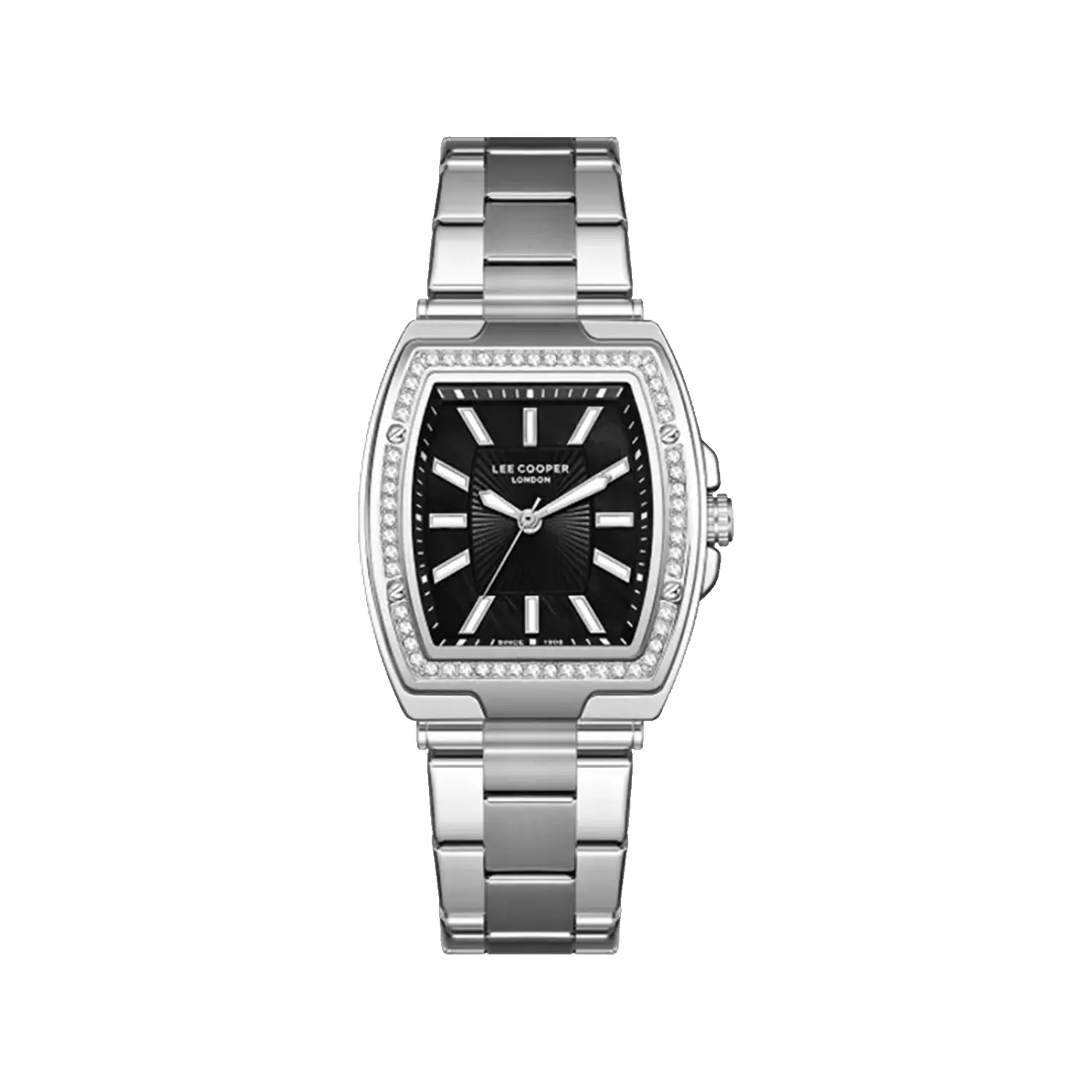 Lee-Cooper-Watch-Code-8058.3501.webp ساعت مچی زنانه لی کوپر فلزی صفحه مشکی 8058.350 - Image 1