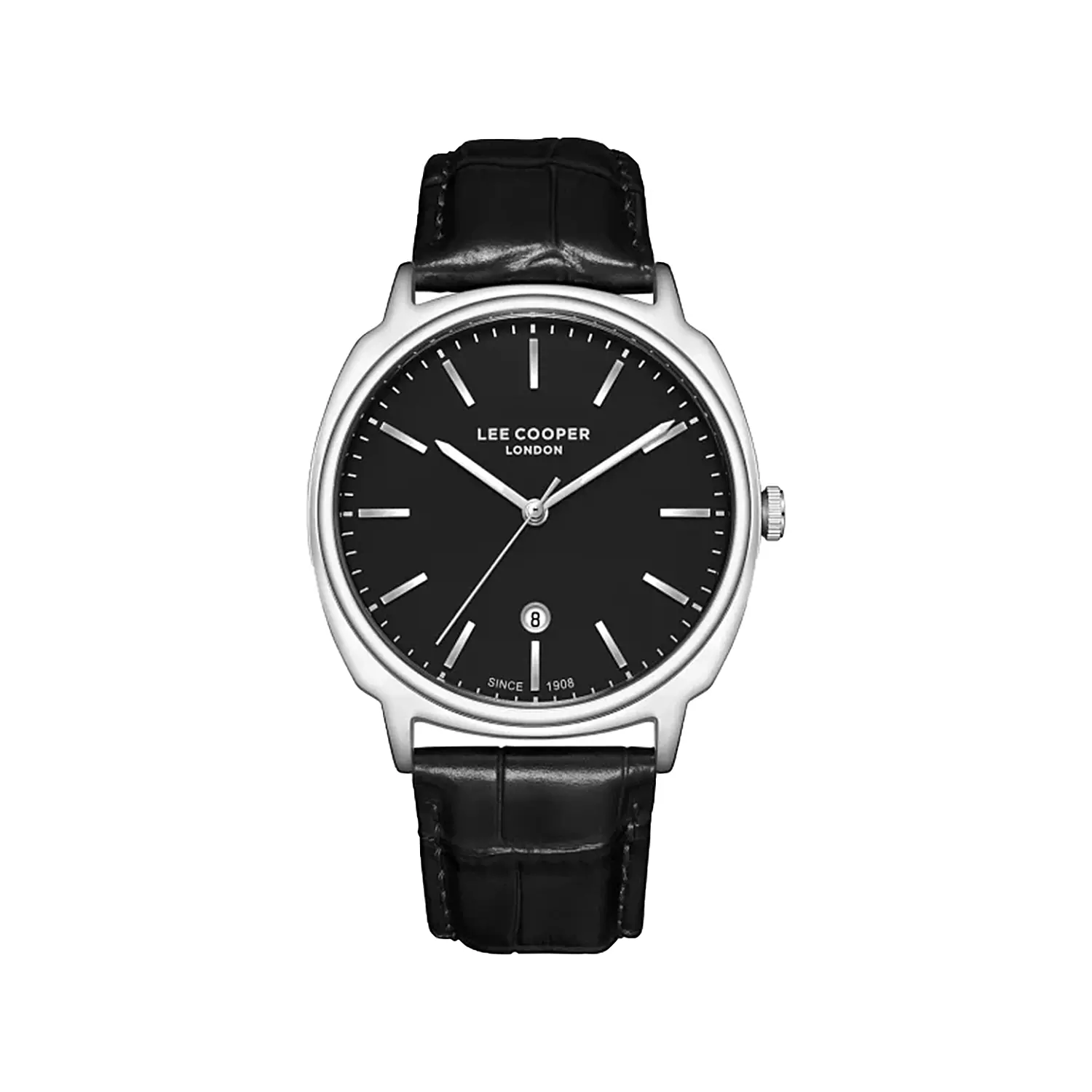 Lee-Cooper-Watch-Code-LC08248.3511.webp ساعت مچی مردانه لی کوپر بند چرم مشکی LC08248.351 - Image 1
