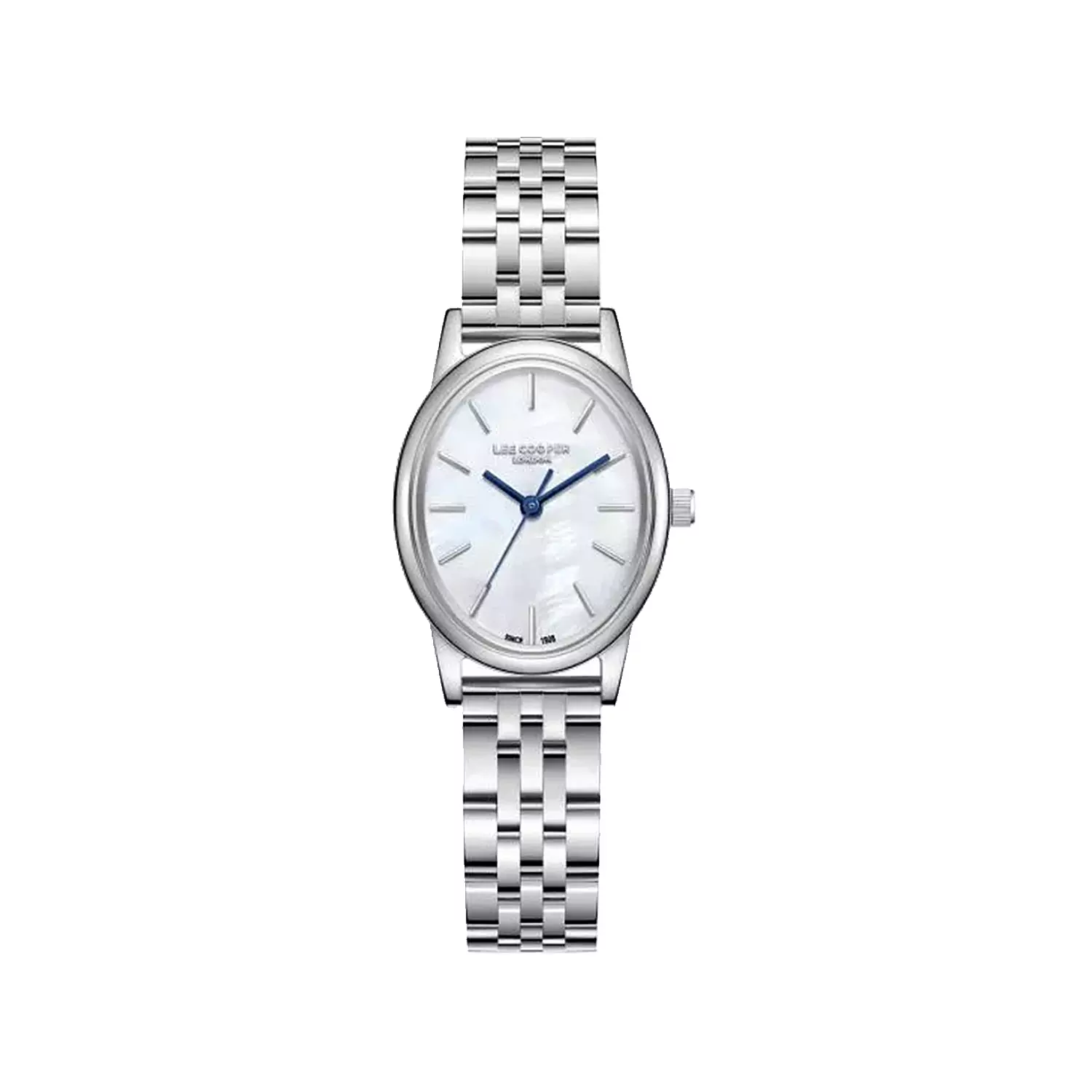 Lee-Cooper-Watch-Code-LC08319.3201.webp ساعت مچی لی کوپر زنانه بند فلزی نقره ای LC08319.320 - Image 1