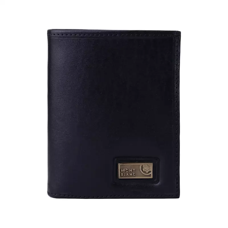 Mont-Blanc-Wallet-code-3061.webp کیف پول جیبی چرم مردانه مونت بلانک کد 306 - Image 1