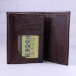 کیف پول جیبی چرم مردانه مونت بلانک کد 306 - Image 4