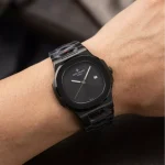 ساعت مچی پتک فیلیپ مردانه فلزی تمام مشکی M 8058/30 - Image 3