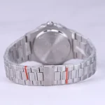 ساعت مچی پتک فیلیپ مردانه فلزی نقره ای صفحه کرم M 8058/31 - Image 4