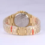 ساعت مچی پتک فیلیپ مردانه فلزی طلایی صفحه تیفانی M 8058/32 - Image 3