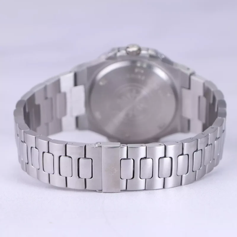 ساعت مچی پتک فیلیپ مردانه فلزی نقره ای صفحه سفید M 8058/33 - تصویر 4