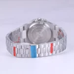 ساعت مچی پتک فیلیپ مردانه فلزی نقره ای صفحه قرمز M 8058/34 - Image 3
