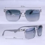 عینک آفتابی پرسول فریم مستطیل طوسی شفاف P 03274/4 - Image 2