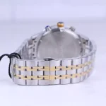 ساعت مچی سیکو مردانه فلزی نقره ای طلایی صفحه سبز G 7127/2 - Image 3