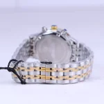 ساعت مچی سیکو زنانه فلزی نقره ای طلایی صفحه سبز L 7127/2 - Image 3