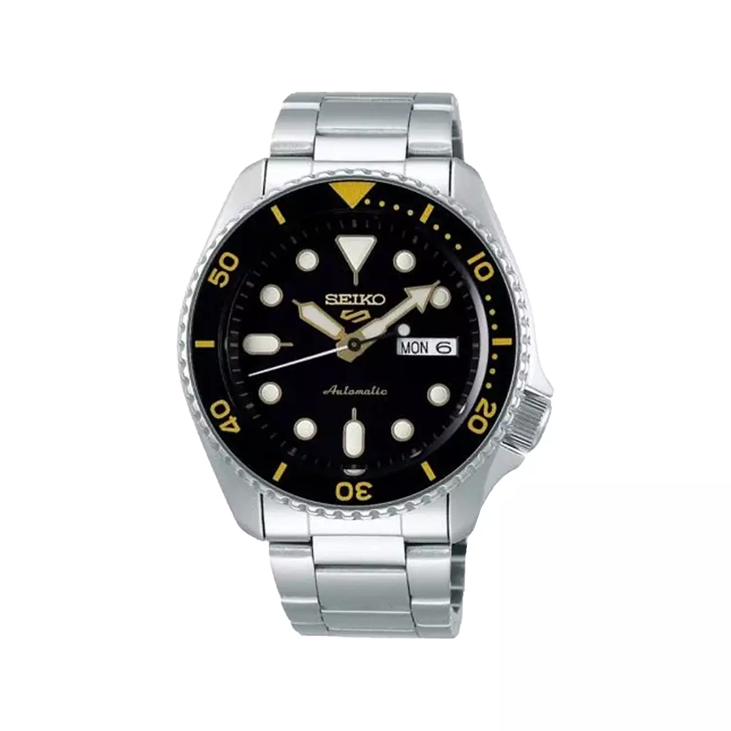 Seiko-Watch-Code-SRPD57K11.webp ساعت مچی مردانه سیکو فلزی نقره ای اتوماتیک srpd57k1 - Image 1