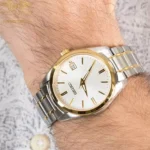 ساعت مچی مردانه سیکو فلزی نقره ای طلایی SUR312P1 - Image 2