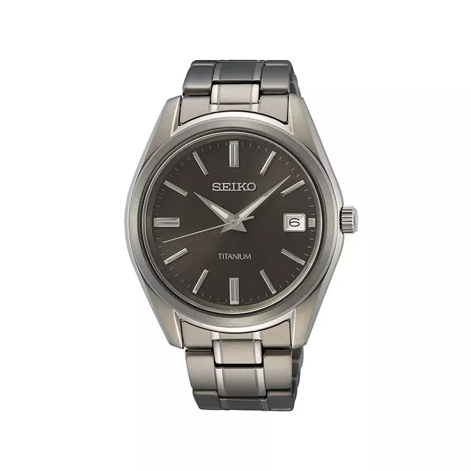 Seiko-Watch-Code-SUR375P11.webp ساعت مچی عقربه ای مردانه سیکو تیتانیوم گان SUR375P1 - Image 1