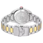 ساعت مچی مردانه سوییس میلیتاری فلزی نقره ای طلایی SMWGH0000760 - Image 3