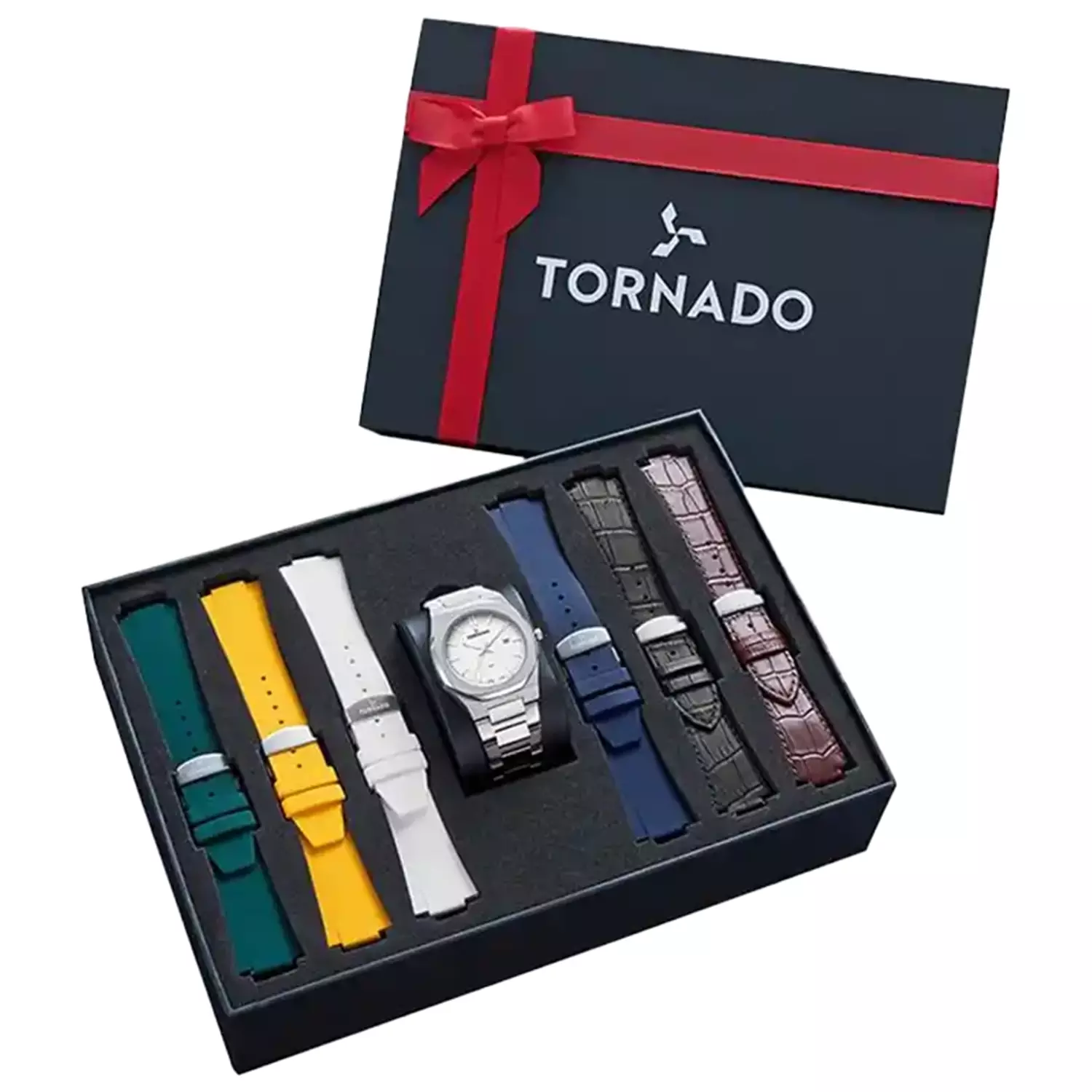 Tornado-Watch-Code-T23006C-SBSW-S4.webp ساعت مچی مردانه تورنادو فلزی صفحه سفید T23006C-SBSW-S - Image 1