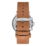 ساعت مچی مردانه تورنادو بند چرم عسلی کرنوگراف T24108-SLEI - Image 3