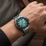 ساعت مچی واینر مردانه فلزی صفحه تیفانی کرنوگراف WA-10300-A - Image 2