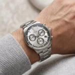 ساعت مچی واینر مردانه فلزی نقره ای کرنوگراف WA.16200-E - Image 2