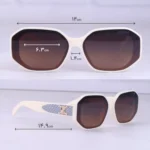 عینک آفتابی سلین زنانه فریم کرم W 90212/33