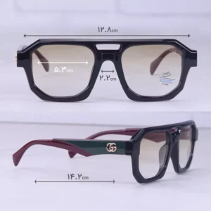 عینک آفتابی گوچی فریم زرشکی عدسی زرد 2486/2 1 عینک آفتابی گوچی فریم زرشکی عدسی زرد 2486/2