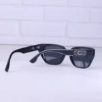 عینک آفتابی گوچی زنانه فریم گربه ای مشکی 5293/1