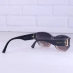عینک آفتابی گوچی زنانه فریم گربه ای مشکی 5296/5
