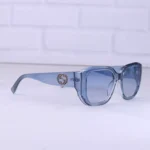 عینک آفتابی گوچی زنانه فریم آبی پروانه ای 80266/3