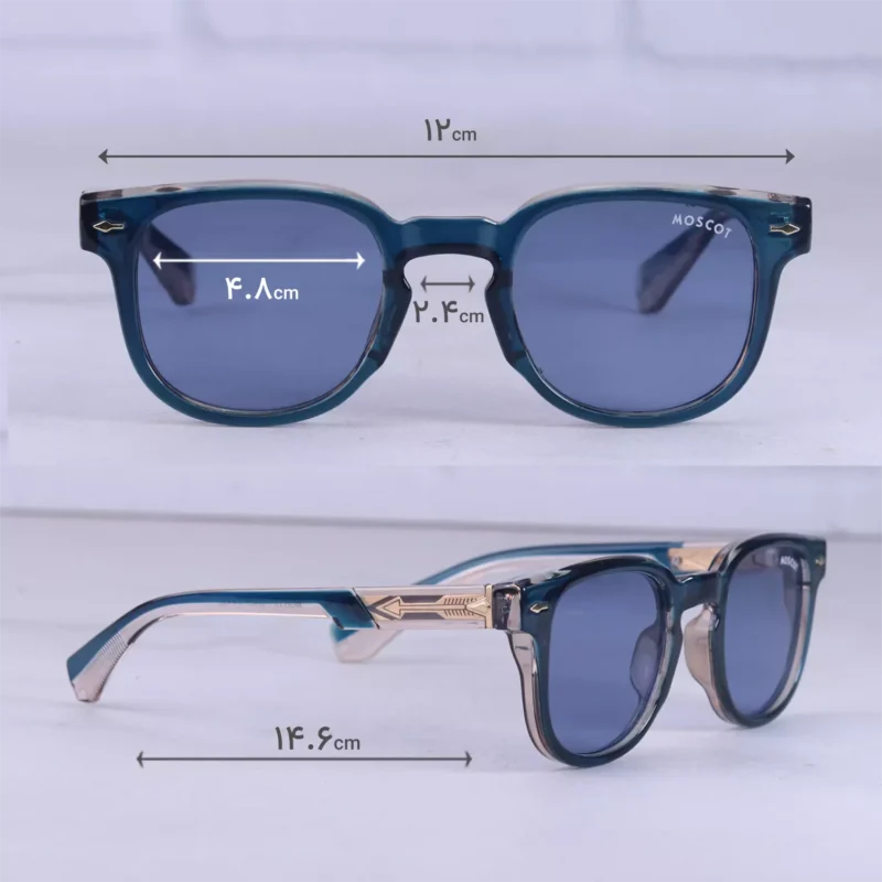 عینک آفتابی موسکات فریم آبی 62001/3