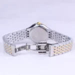 ساعت مچی اسپریت زنانه فلزی نقره ای طلایی قاب نگین دار L 4116/8 - تصویر 3