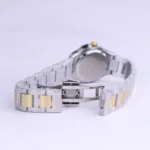 ساعت مچی سیکو زنانه فلزی نقره ای طلایی قاب چندضلعی L 2521/3 - تصویر 3