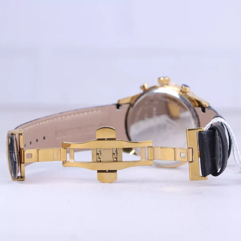 ساعت مچی مردانه الکس مارتین بند چرم مشکی AM7136/1G