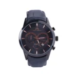 ساعت مچی مردانه الکس مارتین بند چرم تمام مشکی AM7136/2G