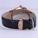ساعت مچی مردانه الکس مارتین بند چرم قاب رزگلد AM7138/6G