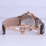 ساعت مچی مردانه الکس مارتین بند چرم قاب رزگلد AM7138/6G