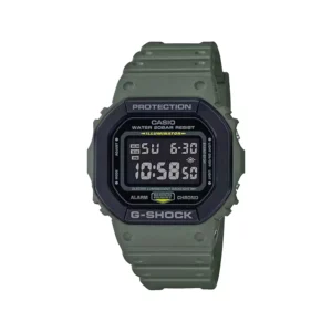 ساعت مچی کاسیو جی شاک رابر سبز دیجیتال DW-5610SU-3