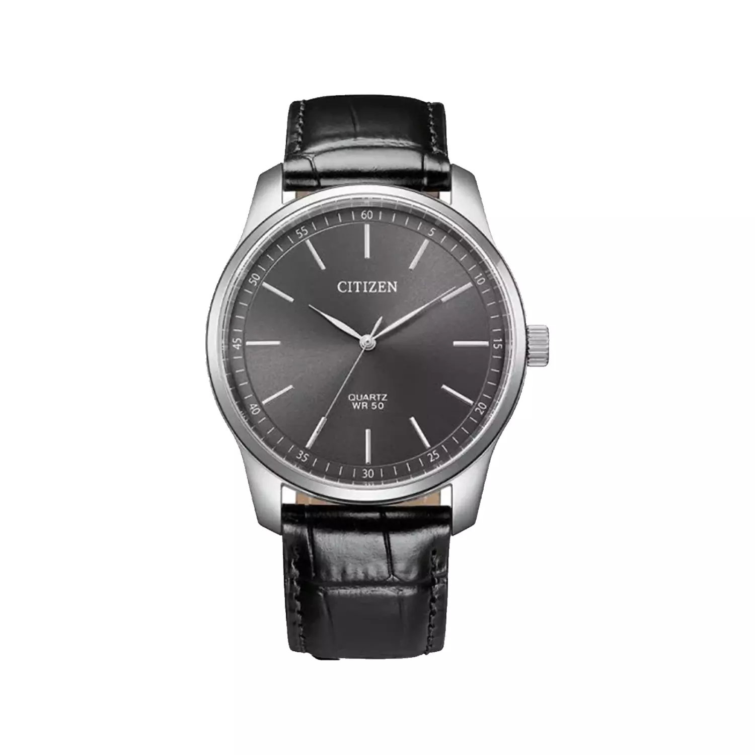 ساعت مچی مردانه سیتیزن بند چرم مشکی BH5001-05H ساعت مچی مردانه سیتیزن بند چرم مشکی BH5001-05H