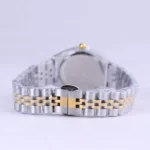 ساعت مچی اسپریت زنانه فلزی نقره ای طلایی صفحه مشکی L 4112/10