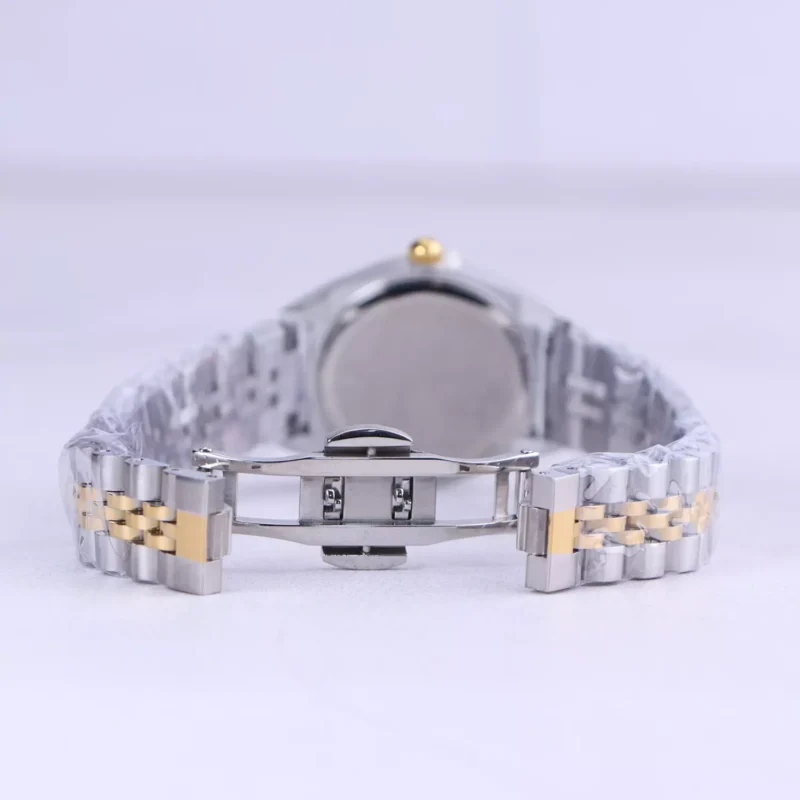 ساعت مچی اسپریت زنانه فلزی نقره ای طلایی صفحه طلایی L 4112/8