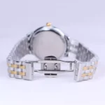 ساعت مچی اسپریت زنانه فلزی نقره ای طلایی صفحه مشکی L 4114/7