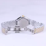 ساعت مچی اسپریت زنانه فلزی صفحه سبز قاب نگین دار L 4116/7