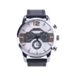 ساعت مچی سیکو مردانه بند چرم مشکی فول تایم G 1008/1